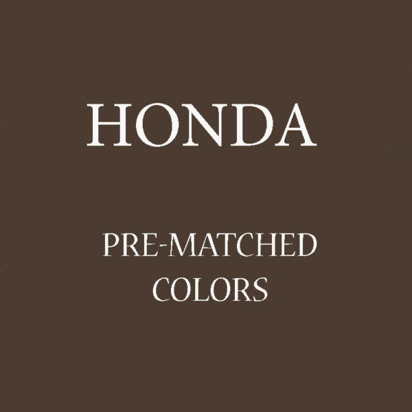HONDA Pre-Matched Colors