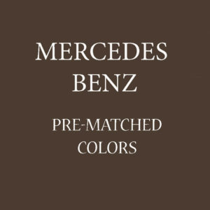 Mercedes Benz Pre-Matched Colors