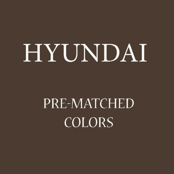 Hyndai Pre-Matched Colors