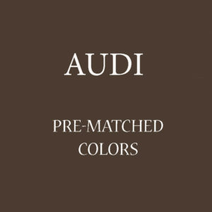 Audi Pre-Matched Colors
