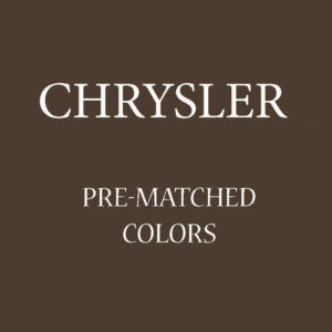 Chrysler Pre-Matched Colors