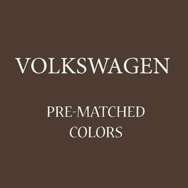 Volkswagen Pre-Matched Colors